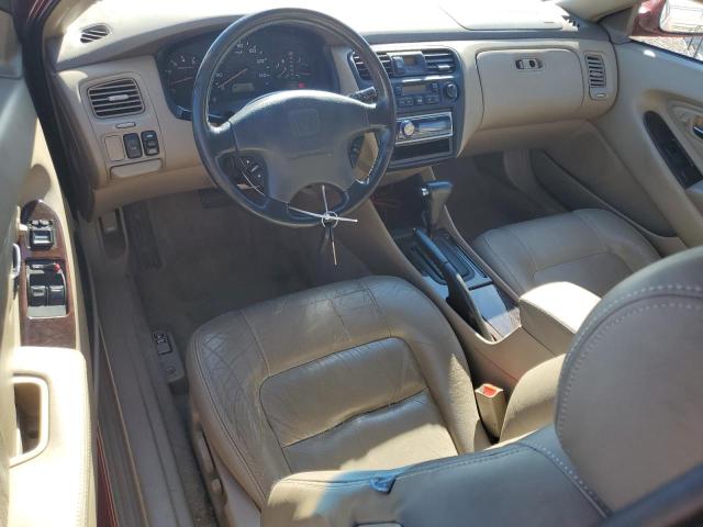 1HGCG2257YA024414 - 2000 HONDA ACCORD EX RED photo 8