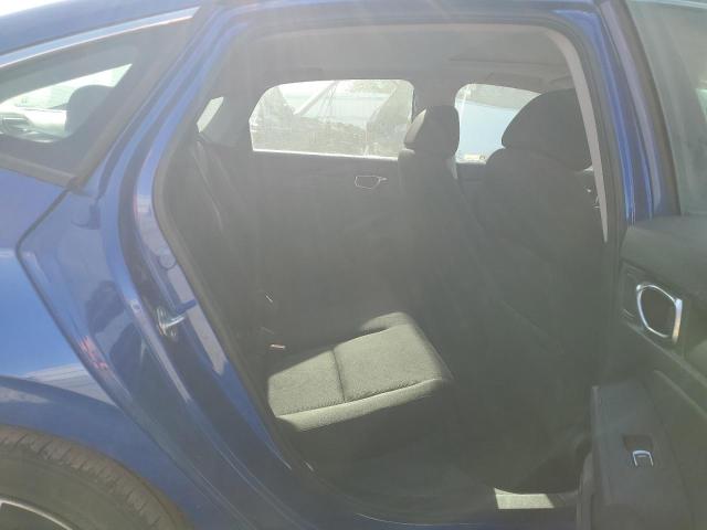 2HGFE1F79NH307838 - 2022 HONDA CIVIC EX BLUE photo 10