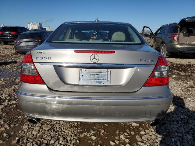 WDBUF87X18B350558 - 2008 MERCEDES-BENZ E 350 4MATIC TAN photo 6