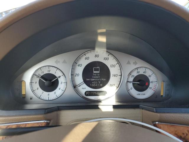 WDBUF87X18B350558 - 2008 MERCEDES-BENZ E 350 4MATIC TAN photo 9