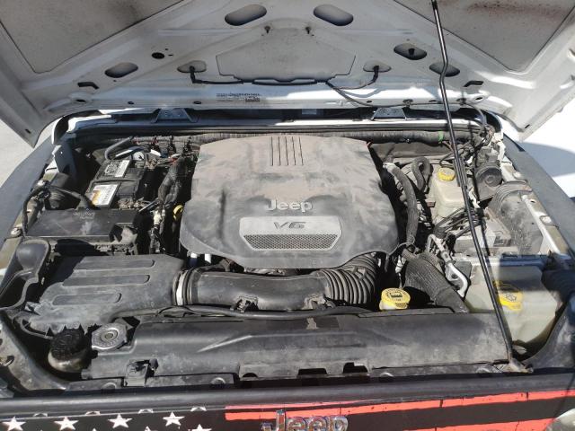 1C4BJWDG8FL563207 - 2015 JEEP WRANGLER U SPORT WHITE photo 12