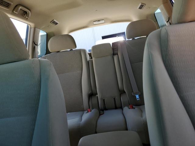 5TDZK3EH5CS066627 - 2012 TOYOTA HIGHLANDER BASE Türkis Foto 10