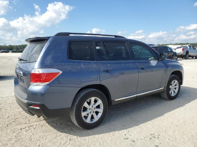 5TDZK3EH5CS066627 - 2012 TOYOTA HIGHLANDER BASE Türkis Foto 3