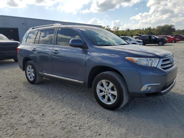 5TDZK3EH5CS066627 - 2012 TOYOTA HIGHLANDER BASE Türkis Foto 4