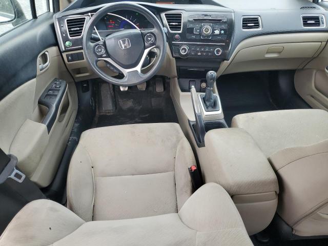 2HGFB2E5XDH580350 - 2013 HONDA CIVIC LX WHITE photo 8