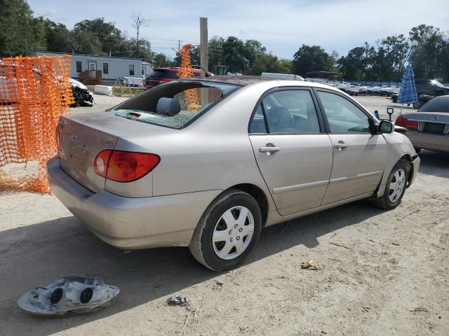 1NXBR32E83Z173430 - 2003 TOYOTA COROLLA CE Gold Foto 3