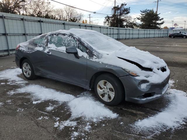 2HGFG3B52DH531039 - 2013 HONDA CIVIC LX Մոխրագույն լուսանկար 4