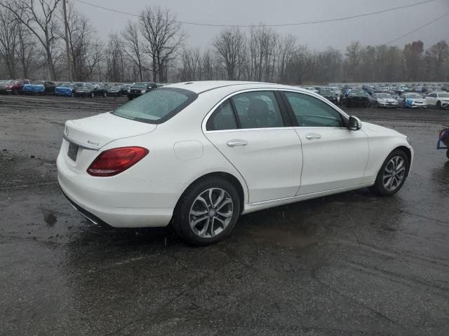 55SWF4KB0FU001883 - 2014 MERCEDES-BENZ C 300 4MATIC WHITE photo 3