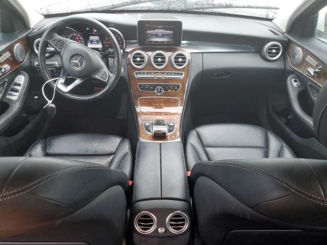 55SWF4KB0FU001883 - 2014 MERCEDES-BENZ C 300 4MATIC WHITE photo 8