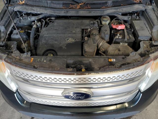 1FM5K7D88DGC77173 - 2013 FORD EXPLORER XLT მწვანე ფოტო 12