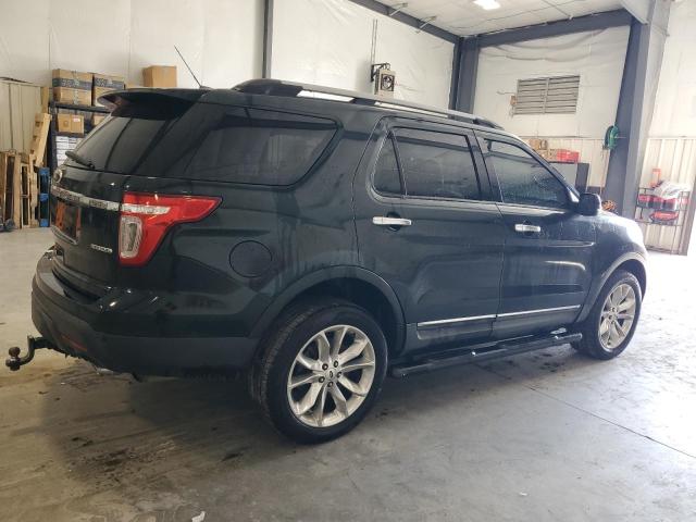 1FM5K7D88DGC77173 - 2013 FORD EXPLORER XLT მწვანე ფოტო 3