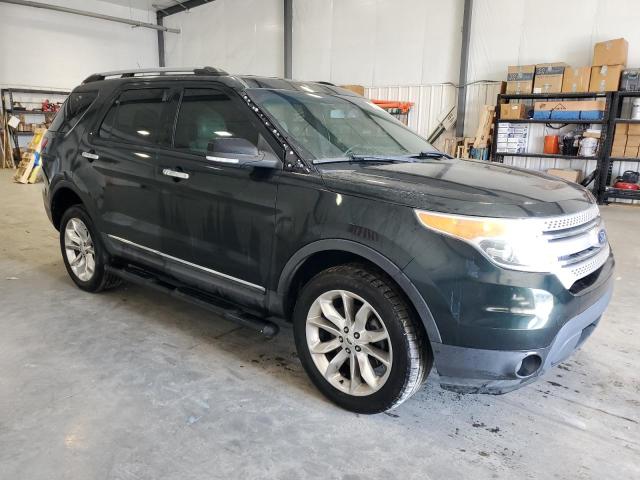1FM5K7D88DGC77173 - 2013 FORD EXPLORER XLT მწვანე ფოტო 4