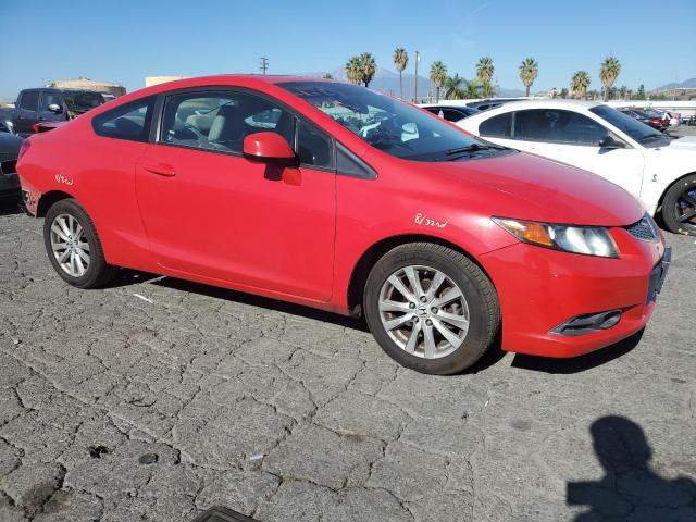 2HGFG3B89CH546517 - 2012 HONDA CIVIC EX RED photo 4