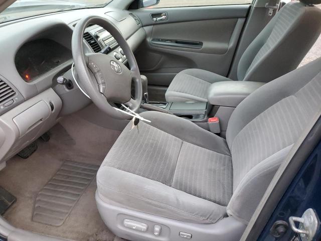 4T1BE32K55U083298 - 2005 TOYOTA CAMRY LE BLUE photo 7
