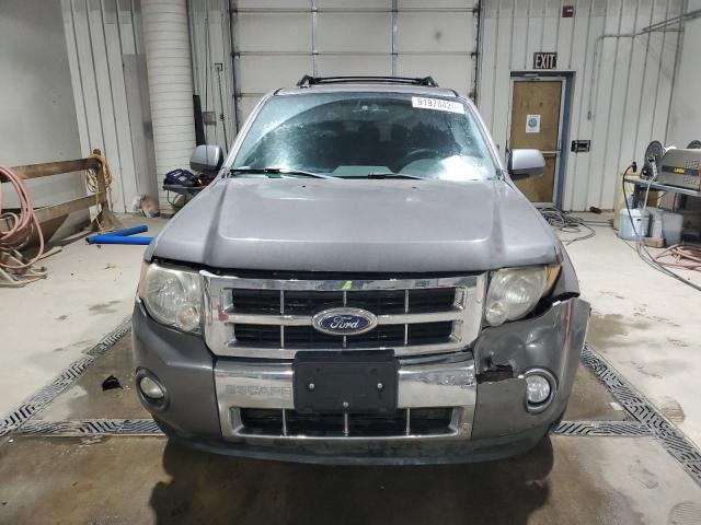 1FMCU9EG4CKB09089 - 2012 FORD ESCAPE LIMITED 灰色 照片 5