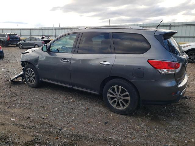 5N1AR2MM4GC623435 - 2016 NISSAN PATHFINDER S GRAY photo 2