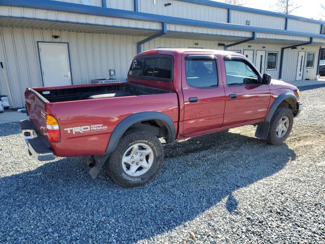 5TEGN92N14Z350160 - 2004 TOYOTA TACOMA DOUBLE CAB PRERUNNER RED photo 3