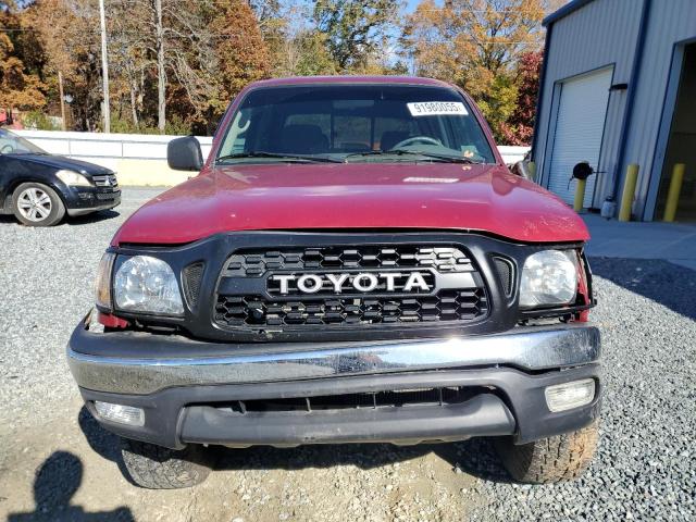 5TEGN92N14Z350160 - 2004 TOYOTA TACOMA DOUBLE CAB PRERUNNER RED photo 5