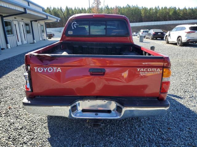5TEGN92N14Z350160 - 2004 TOYOTA TACOMA DOUBLE CAB PRERUNNER RED photo 6