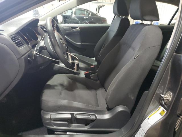3VW1K7AJ0FM245057 - 2015 VOLKSWAGEN JETTA BASE CHARCOAL photo 7