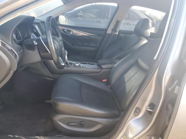 JN1CV7AP3HM641394 - 2017 INFINITI Q50 BASE GRAY photo 7