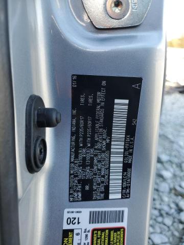 5TDYK3DC1GS695955 - 2016 TOYOTA SIENNA XLE ვერცხლისფერი ფოტო 13