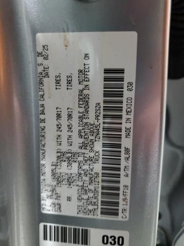 3TMLB5JN3SM112760 - 2025 TOYOTA TACOMA DOUBLE CAB SILVER photo 12