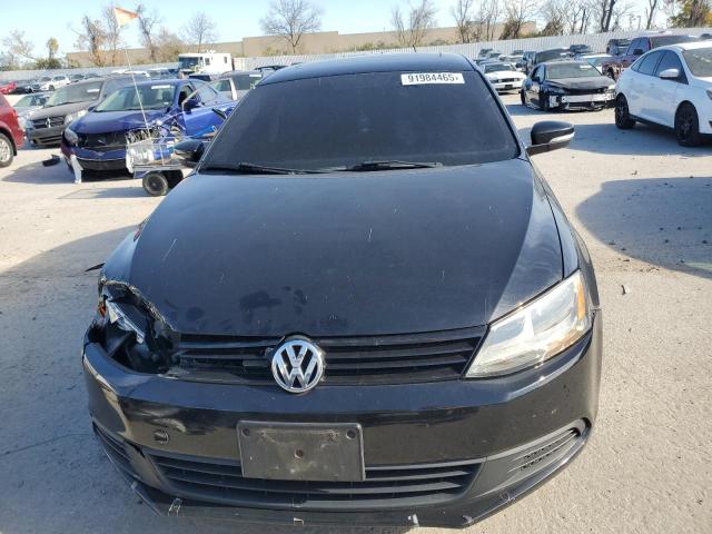 3VWDP7AJXCM458611 - 2012 VOLKSWAGEN JETTA SE BLACK photo 5