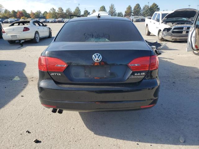 3VWDP7AJXCM458611 - 2012 VOLKSWAGEN JETTA SE BLACK photo 6