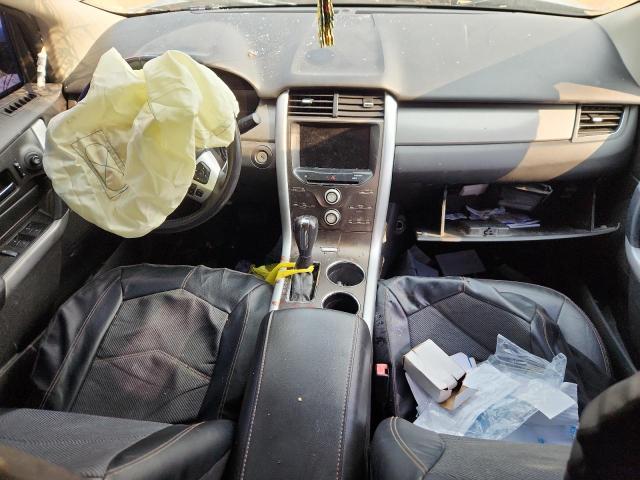 2FMDK3JC5EBA70441 - 2014 FORD EDGE SEL SILVER photo 8