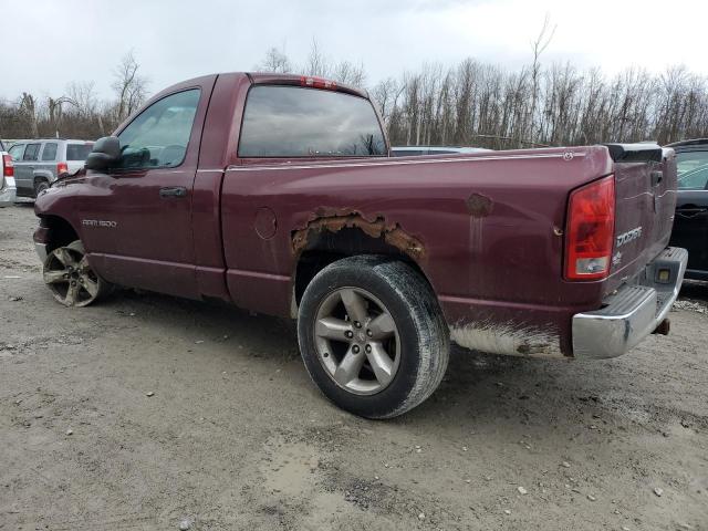 1D7HA16D03J588003 - 2003 DODGE RAM 1500 ST MAROON photo 2
