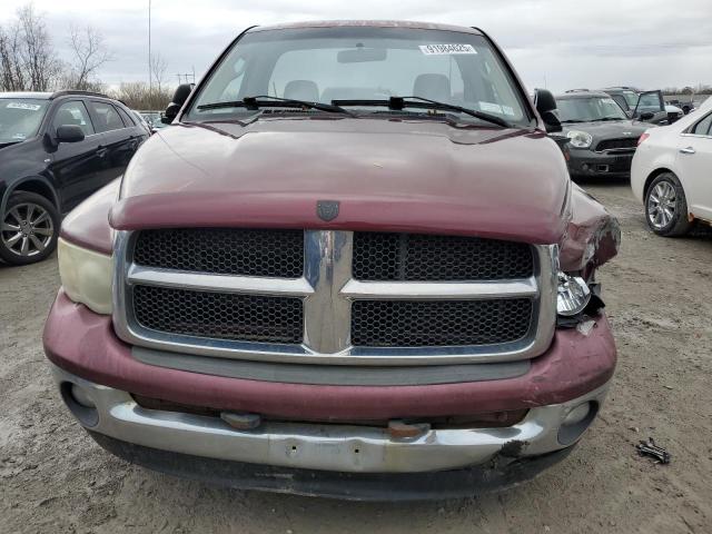 1D7HA16D03J588003 - 2003 DODGE RAM 1500 ST MAROON photo 5