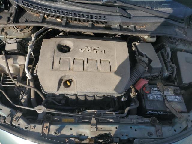 JTDBL40E19J001166 - 2009 TOYOTA COROLLA BASE GREEN photo 11