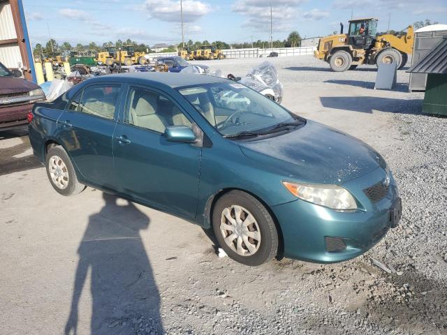 JTDBL40E19J001166 - 2009 TOYOTA COROLLA BASE GREEN photo 4