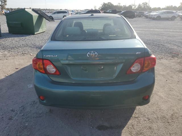 JTDBL40E19J001166 - 2009 TOYOTA COROLLA BASE GREEN photo 6