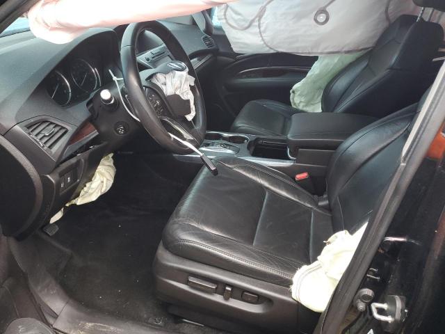 5FRYD3H41GB010546 - 2016 ACURA MDX TECHNOLOGY BLACK photo 7