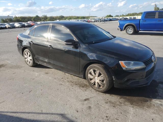 3VWDX7AJ1CM014114 - 2012 VOLKSWAGEN JETTA SE 黑色 照片 4