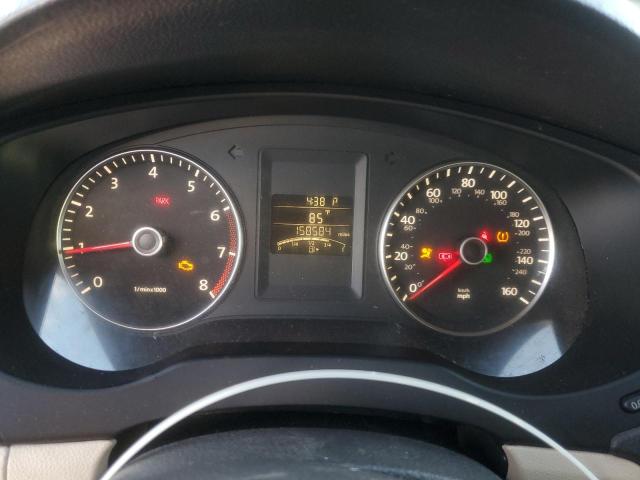 3VWDX7AJ1CM014114 - 2012 VOLKSWAGEN JETTA SE 黑色 照片 9