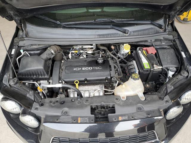 1G1JC5SH2F4136491 - 2015 CHEVROLET SONIC LT BLACK photo 11