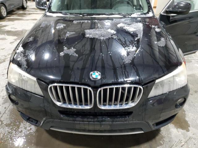 5UXWX5C53BL705319 - 2011 BMW X3 XDRIVE28I BLACK photo 12