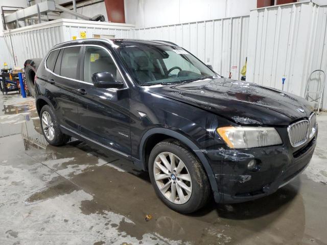 5UXWX5C53BL705319 - 2011 BMW X3 XDRIVE28I BLACK photo 4