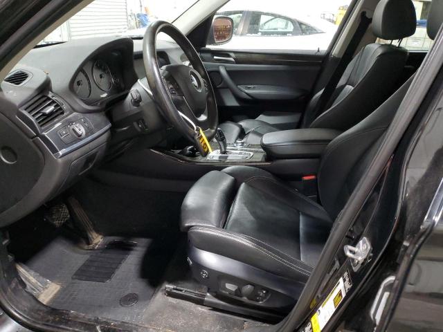 5UXWX5C53BL705319 - 2011 BMW X3 XDRIVE28I BLACK photo 7