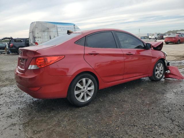 KMHCU4AE9CU100058 - 2012 HYUNDAI ACCENT GLS წითელი ფოტო 3
