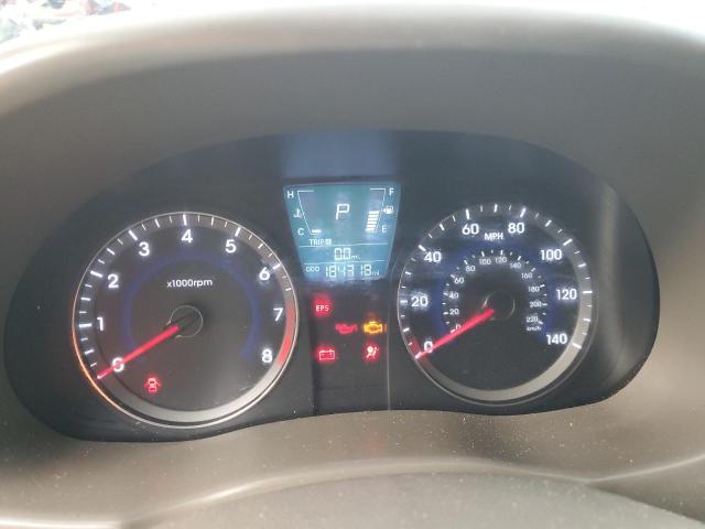 KMHCU4AE9CU100058 - 2012 HYUNDAI ACCENT GLS წითელი ფოტო 9