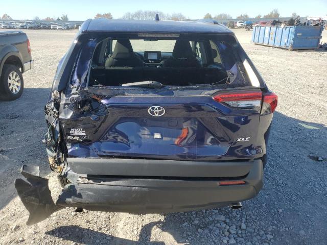 2T3W1RFV5MW143963 - 2021 TOYOTA RAV4 XLE BLUE photo 6
