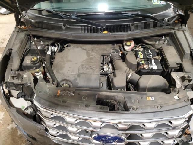 1FM5K8F80HGD95145 - 2017 FORD EXPLORER LIMITED 灰色 照片 12