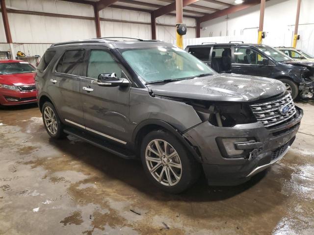 1FM5K8F80HGD95145 - 2017 FORD EXPLORER LIMITED 灰色 照片 4