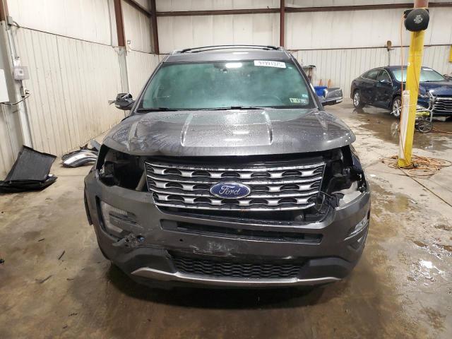 1FM5K8F80HGD95145 - 2017 FORD EXPLORER LIMITED 灰色 照片 5