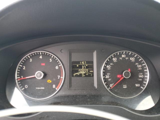 3VWBP7AJ0CM385532 - 2012 VOLKSWAGEN JETTA SE GRAY photo 9