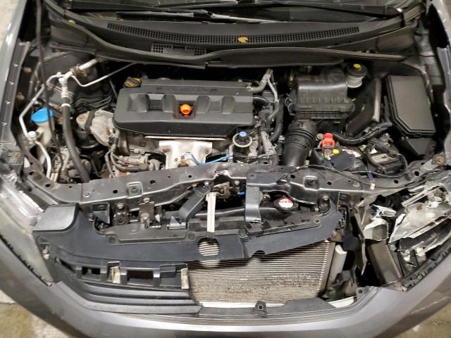 19XFB2F50CE024359 - 2012 HONDA CIVIC LX ნაცრისფერი ფოტო 11